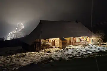 Chatka Stracona Polana - zimą